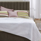 Κουβέρτα Πικέ Αιγαίον 250X240 White